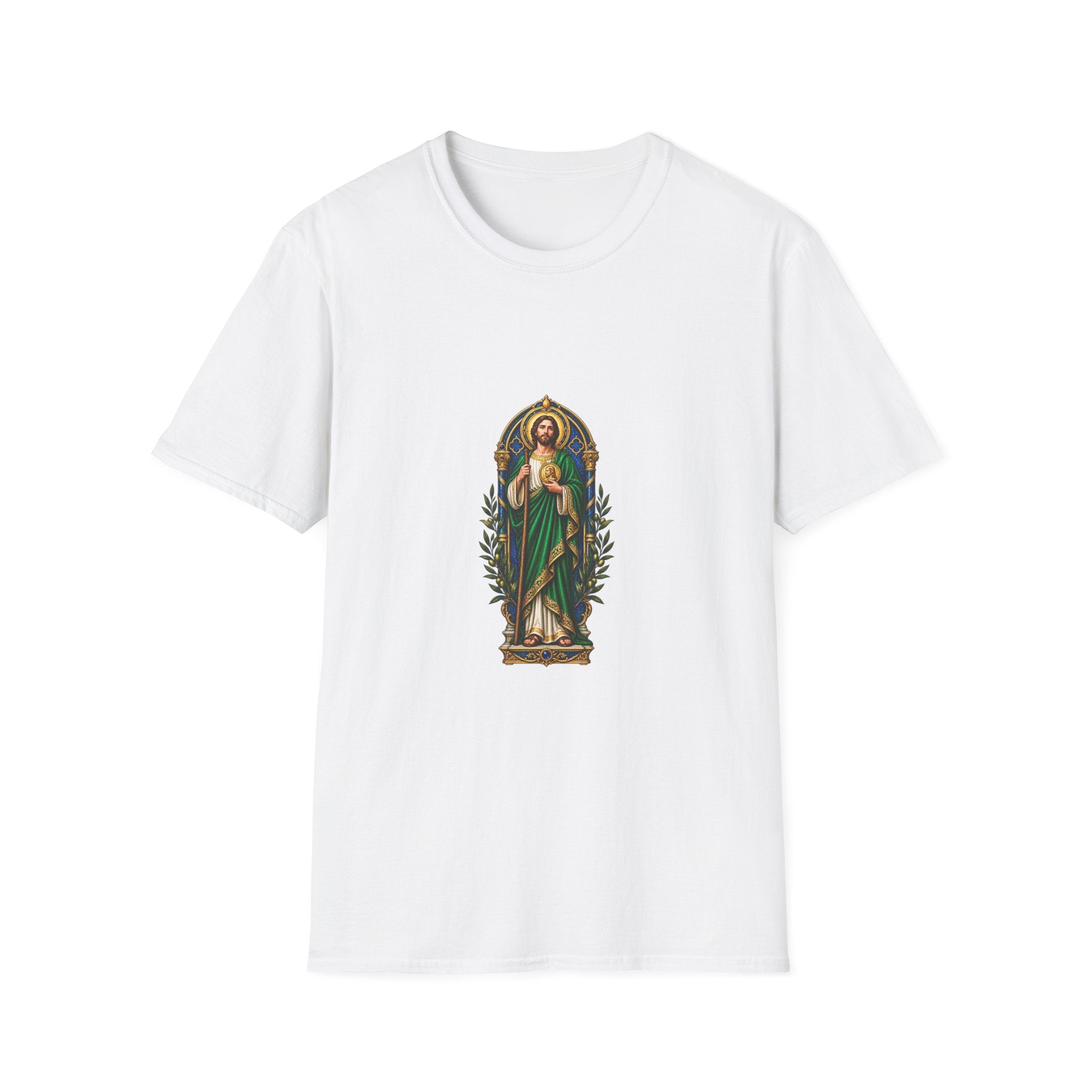 San Judas Sapphire Pilgrim Gate T-Shirt product preview, view 7