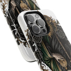 San Judas Tadeo Black & Gold Sacred Heart Tough Phone Case