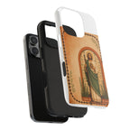 San Judas Tadeo Terracotta Rosary Garden Tough Phone Case product preview, view 23