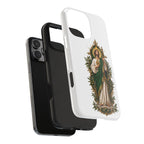 San Judas Tadeo Olive Reliquary Tough Phone Case product preview, view 25