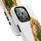 San Judas Tadeo Marigold Sun Arch Tough Phone Case