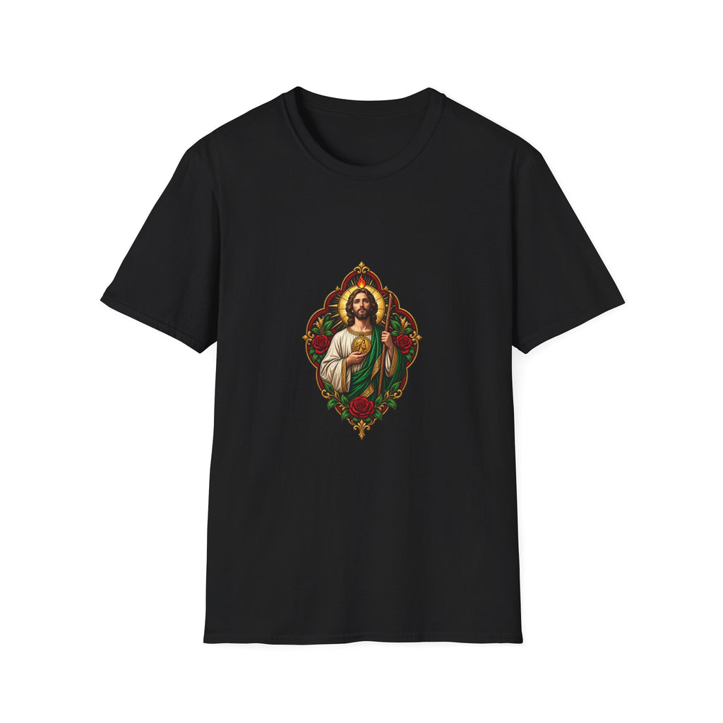 San Judas Crimson Covenant Window T-Shirt product preview, view 10