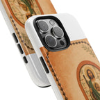 San Judas Tadeo Terracotta Rosary Garden Tough Phone Case product preview, view 24