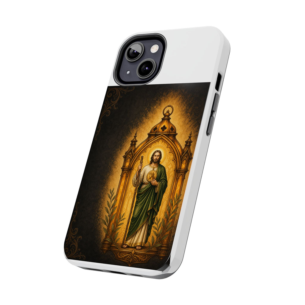 San Judas Tadeo Amber Pilgrim Lantern Tough Phone Case product preview, view 12
