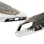 San Judas Tadeo Black & Gold Sacred Heart Tough Phone Case