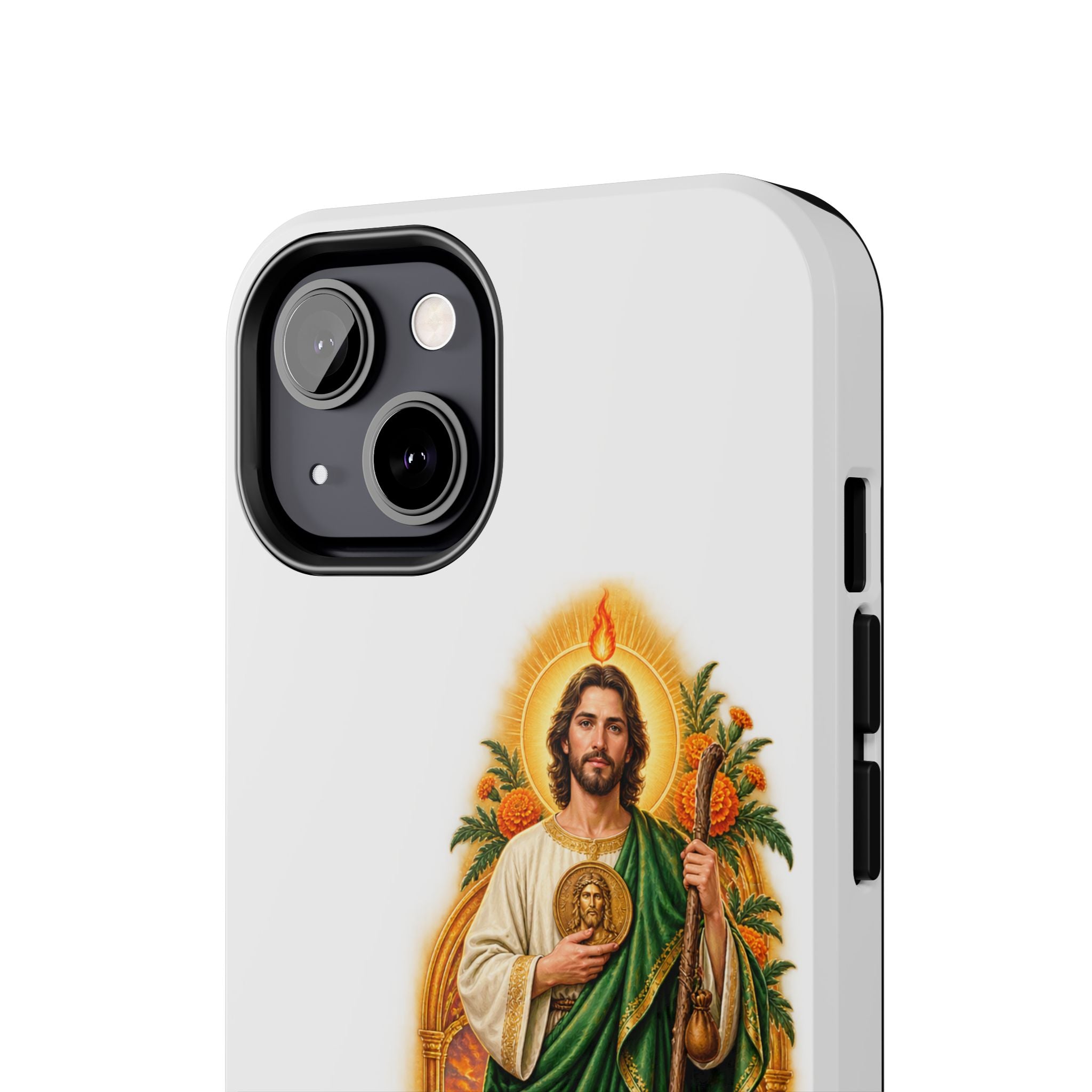 San Judas Tadeo Marigold Sun Arch Tough Phone Case
