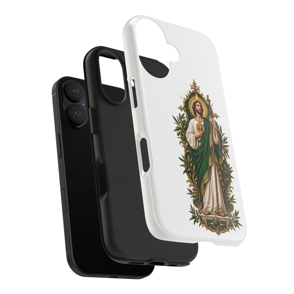 San Judas Tadeo Olive Reliquary Tough Phone Case product preview, view 27