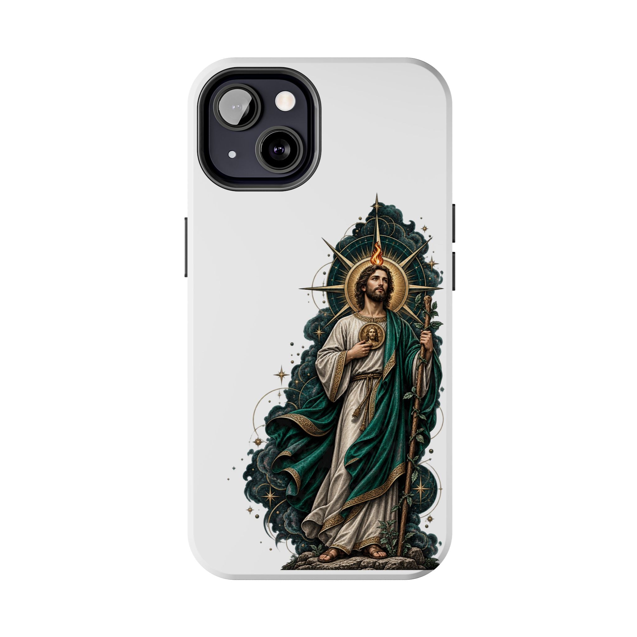 San Judas Tadeo Midnight Compass Tough Phone Case product preview, view 11