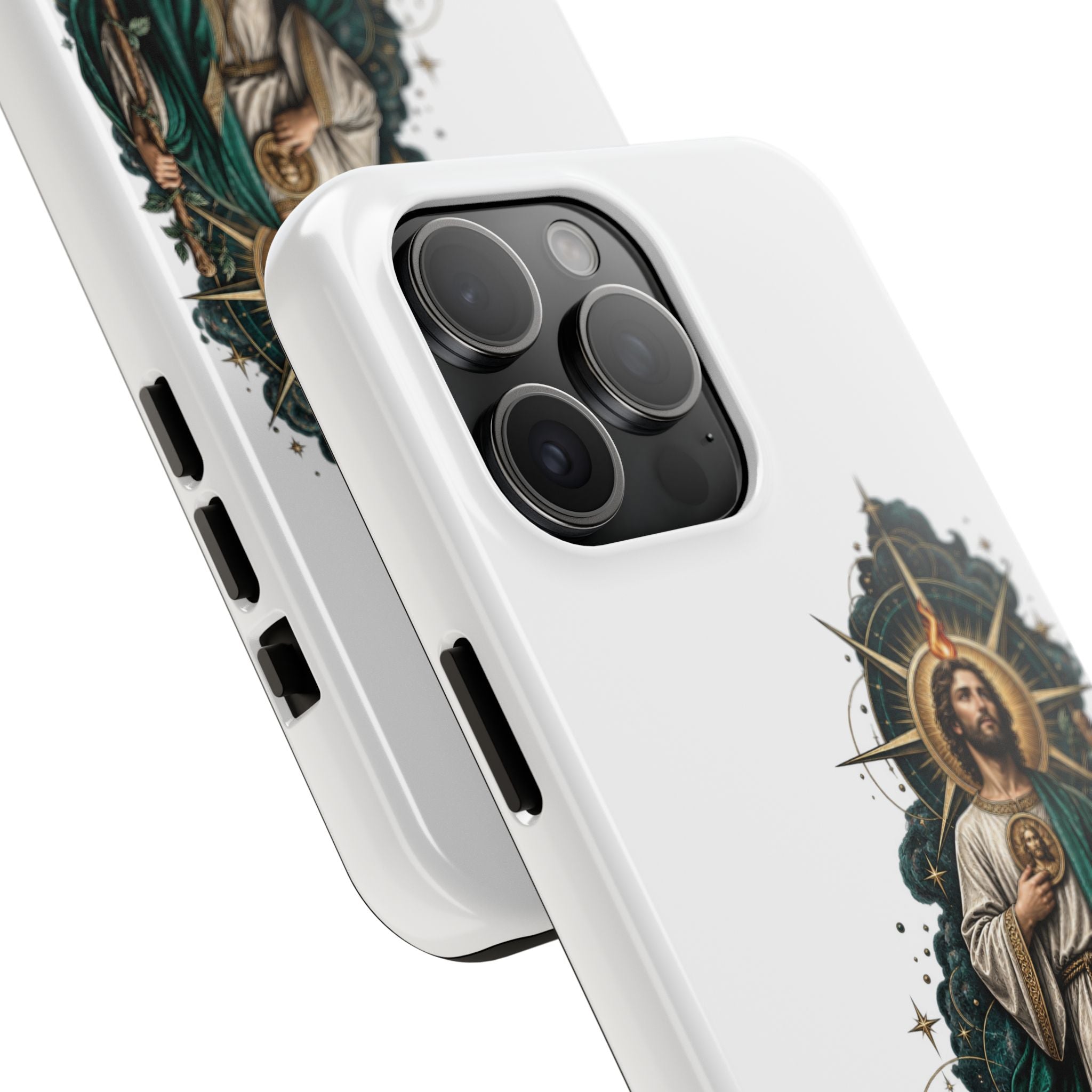 San Judas Tadeo Midnight Compass Tough Phone Case product preview, view 19