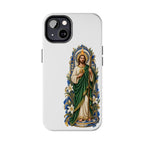 San Judas Tadeo Cobalt Chapel Mosaic Tough Phone Case product preview, view 11