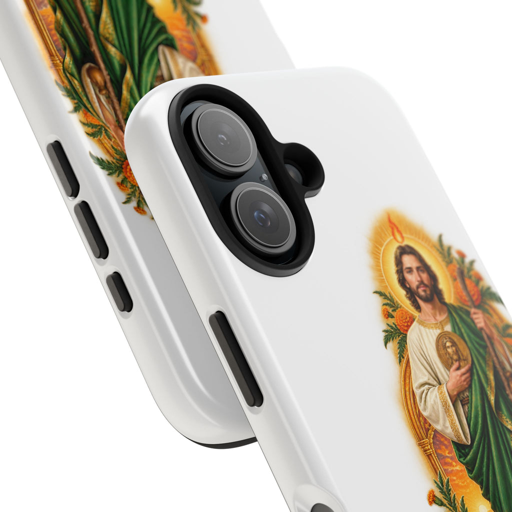 San Judas Tadeo Marigold Sun Arch Tough Phone Case