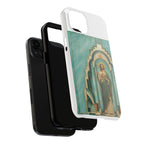 San Judas Tadeo Aqua Radiant Sanctuary Tough Phone Case product preview, view 18