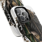 San Judas Tadeo Black & Gold Sacred Heart Tough Phone Case