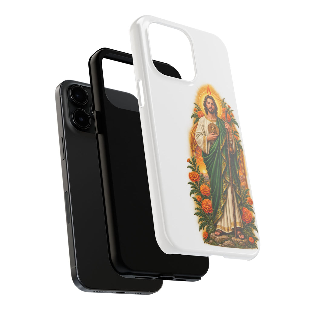 San Judas Tadeo Marigold Sun Arch Tough Phone Case