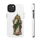San Judas Tadeo Olive Reliquary Tough Phone Case product preview, view 14