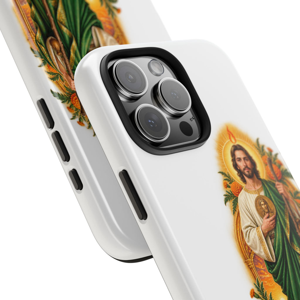 San Judas Tadeo Marigold Sun Arch Tough Phone Case