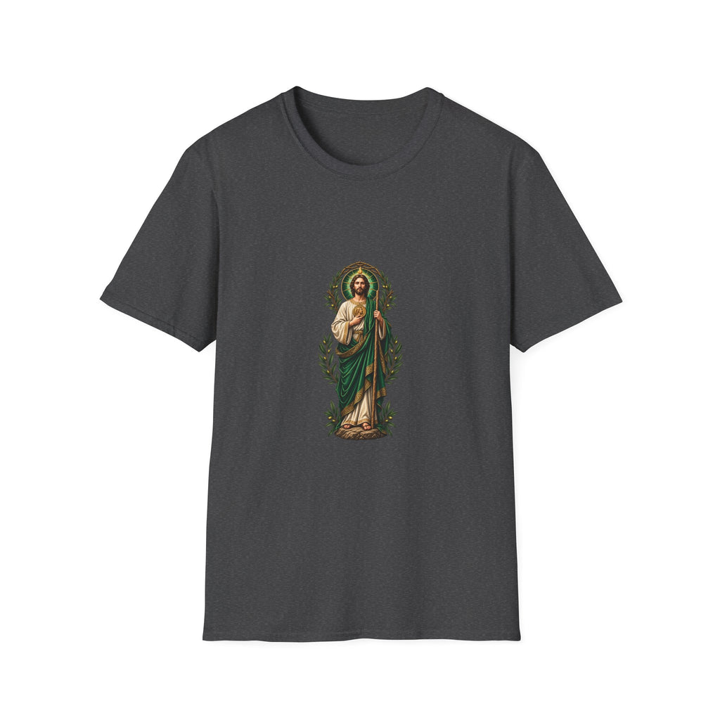 San Judas Tadeo Verdant Crowned Intercession T-Shirt product preview, view 19