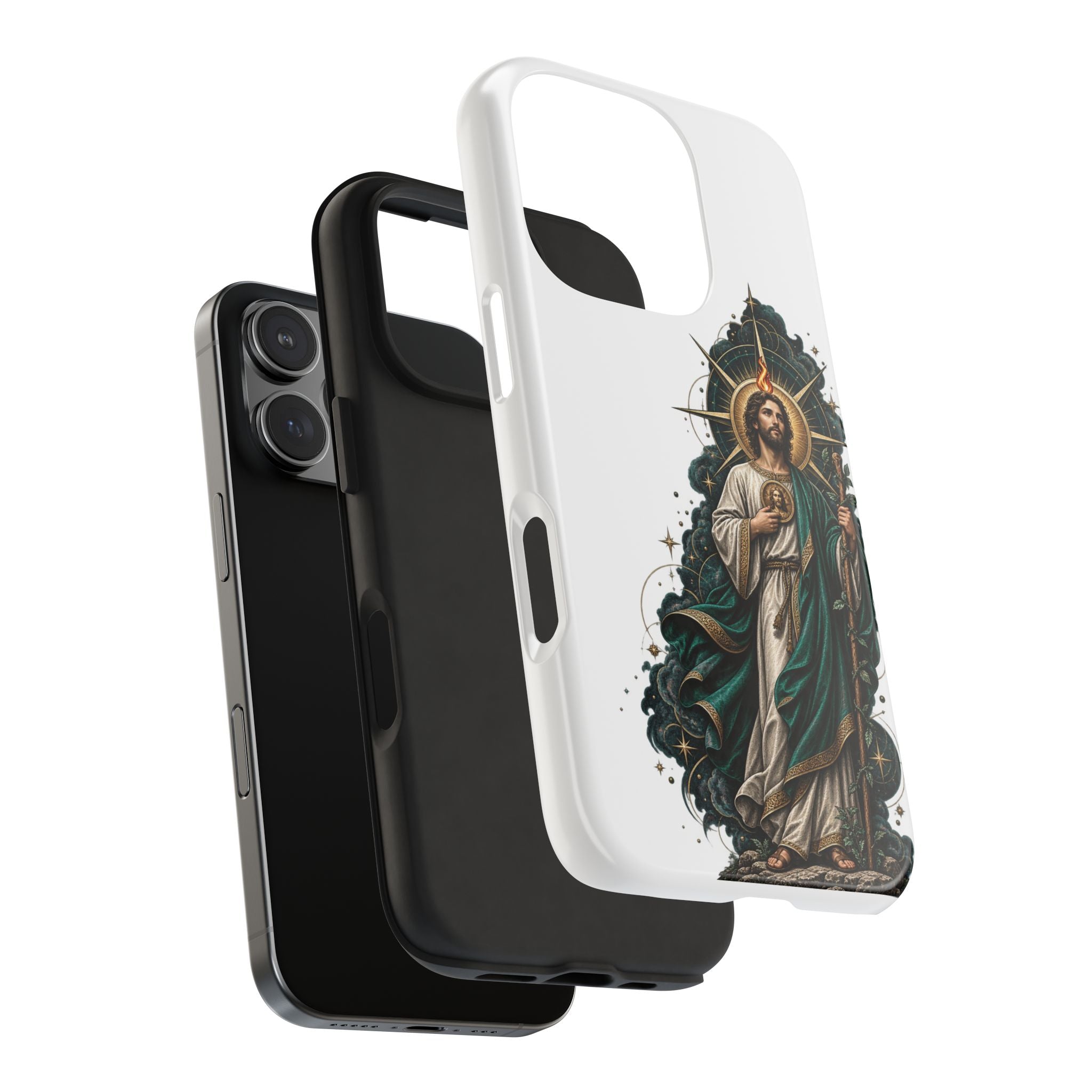 San Judas Tadeo Midnight Compass Tough Phone Case product preview, view 23