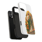 San Judas Tadeo Marigold Sun Arch Tough Phone Case