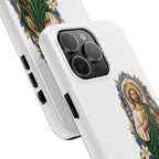 San Judas Tadeo Cobalt Chapel Mosaic Tough Phone Case