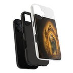 San Judas Tadeo Amber Pilgrim Lantern Tough Phone Case