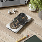 San Judas Tadeo Black & Gold Sacred Heart Tough Phone Case