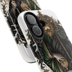 San Judas Tadeo Black & Gold Sacred Heart Tough Phone Case