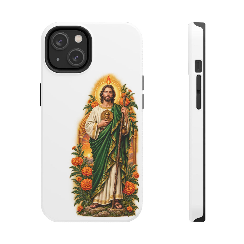 San Judas Tadeo Marigold Sun Arch Tough Phone Case