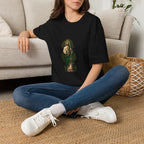 San Judas Tadeo Verdant Crowned Intercession T-Shirt product preview, view 9