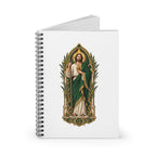 San Judas Tadeo Olive Reliquary Spiral Notebook product preview, view 2